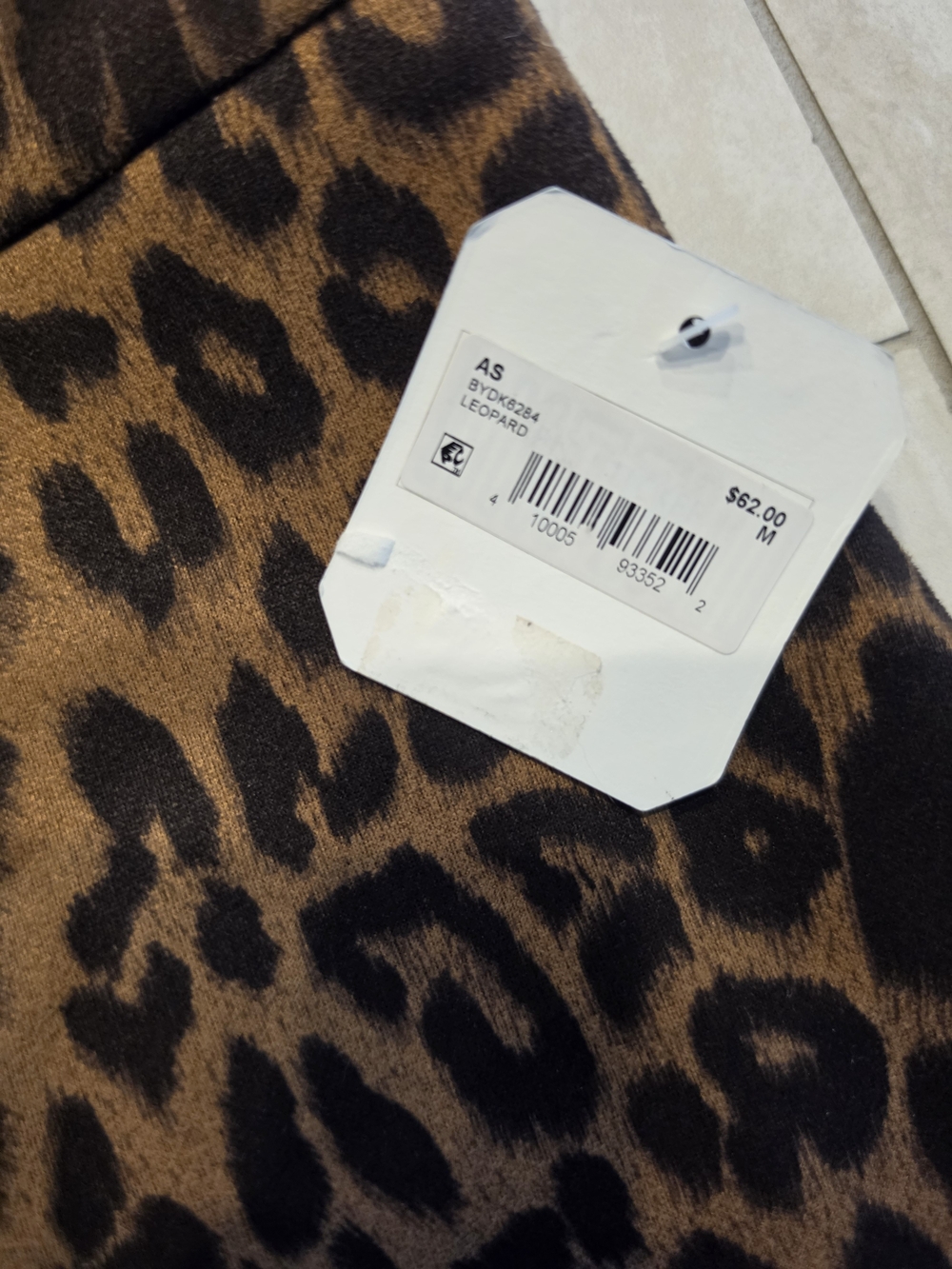 NWT Altar'd State Leopard Print Mini Skirt - Brown/Black - Picture 4 of 5